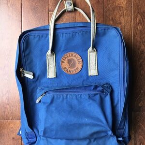 Fjallraven Blue Backpack